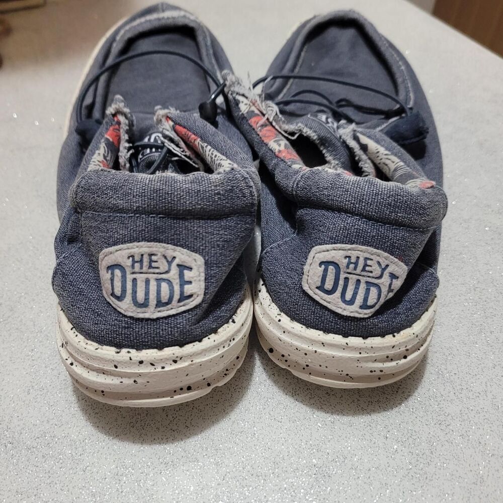 Hey-dude Women's Navy and Blue Loafers